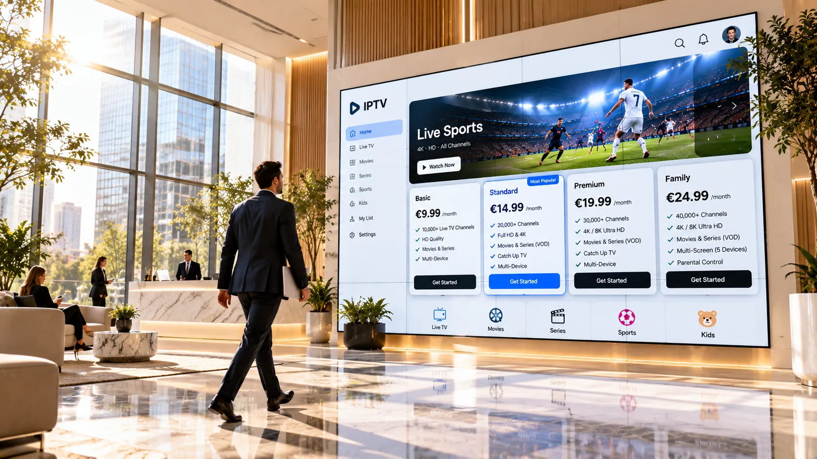 Internationale IPTV-Angebote für Expats in Deutschland