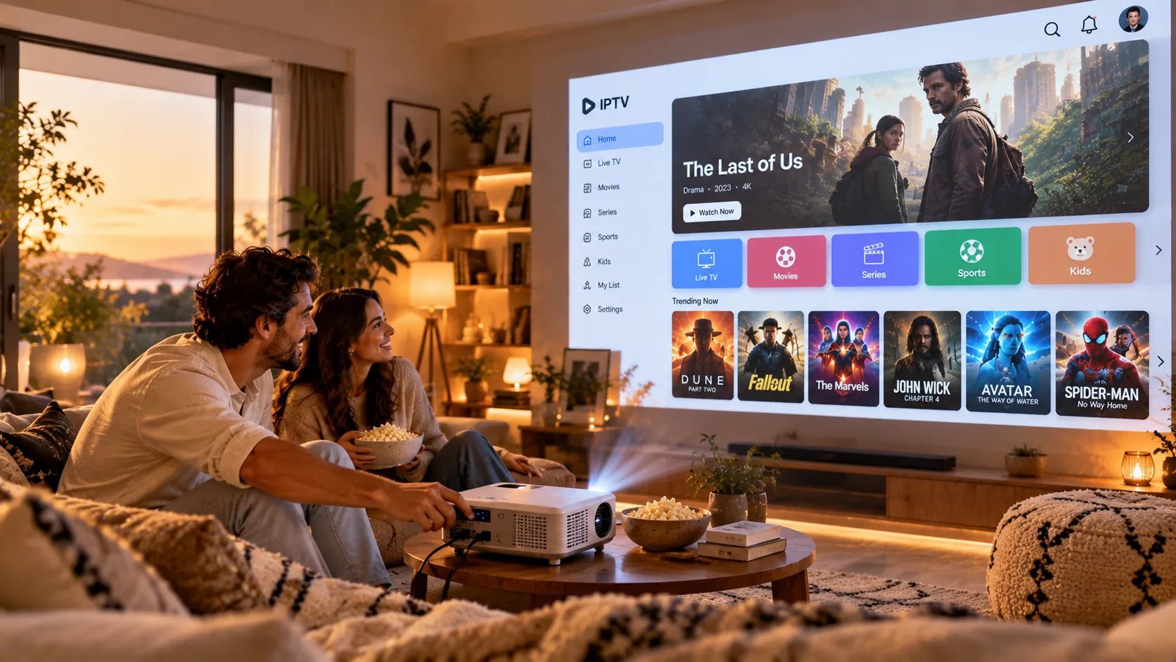 IPTV-Player auf Fire TV und Android TV